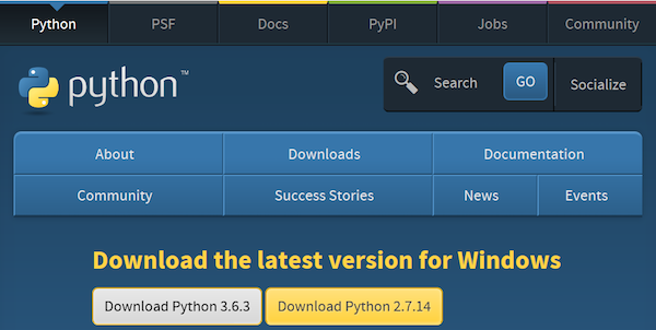 windows に Python をインストールする方法（ダウンロード）